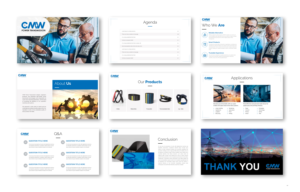 PowerPoint Design by pb for GROUPE Thomas Vidal | Design: #27166324