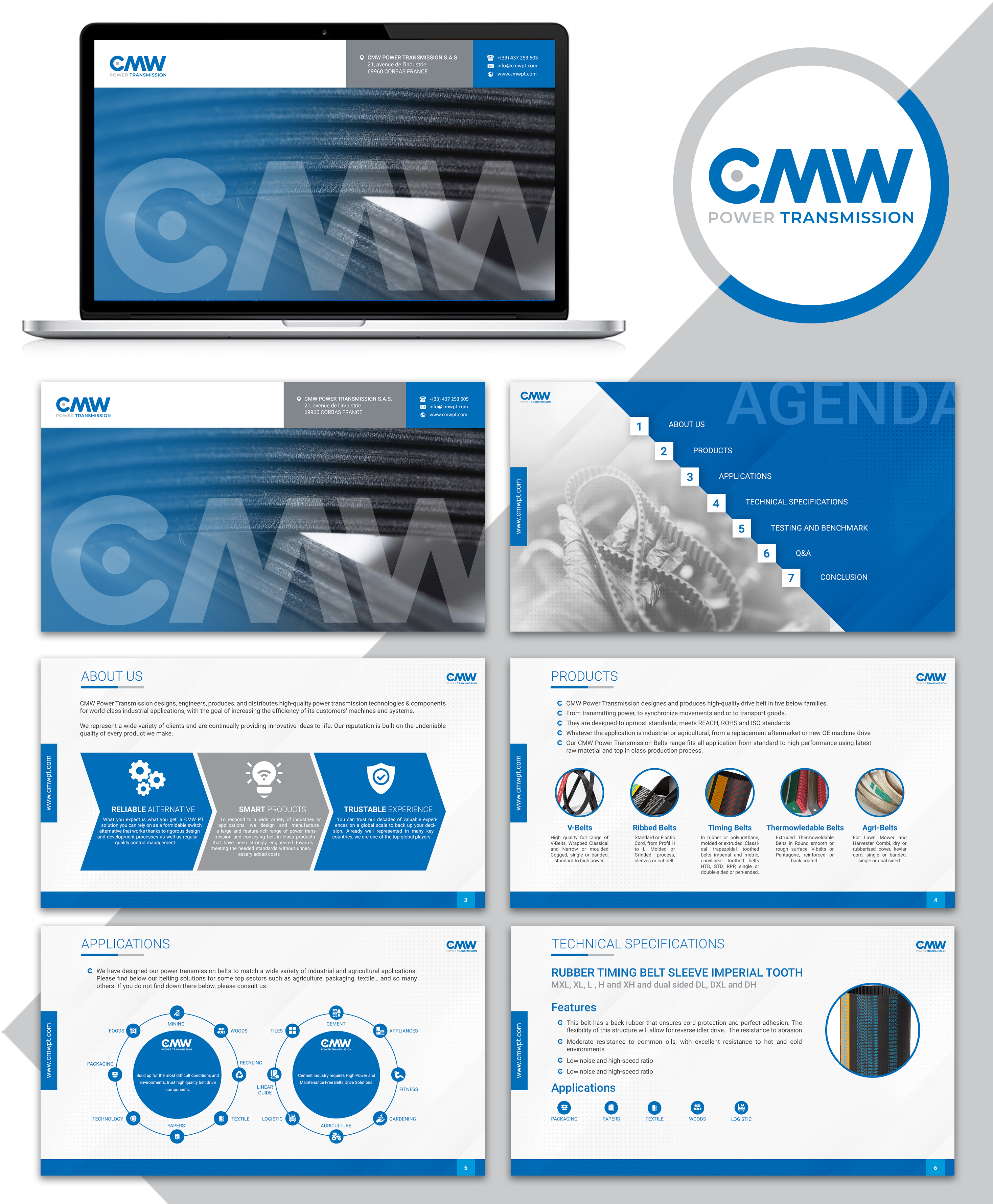 PowerPoint Design by SAI DESIGNS for GROUPE Thomas Vidal | Design #27113377