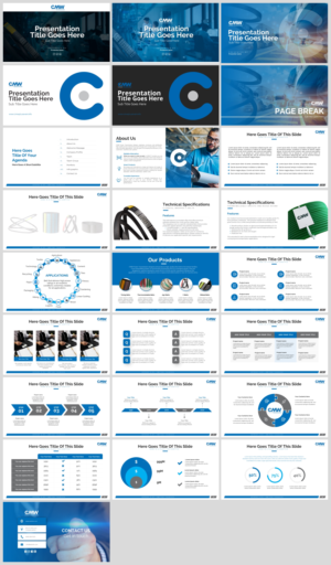 PowerPoint Design by IndreDesign for GROUPE Thomas Vidal | Design: #27106528