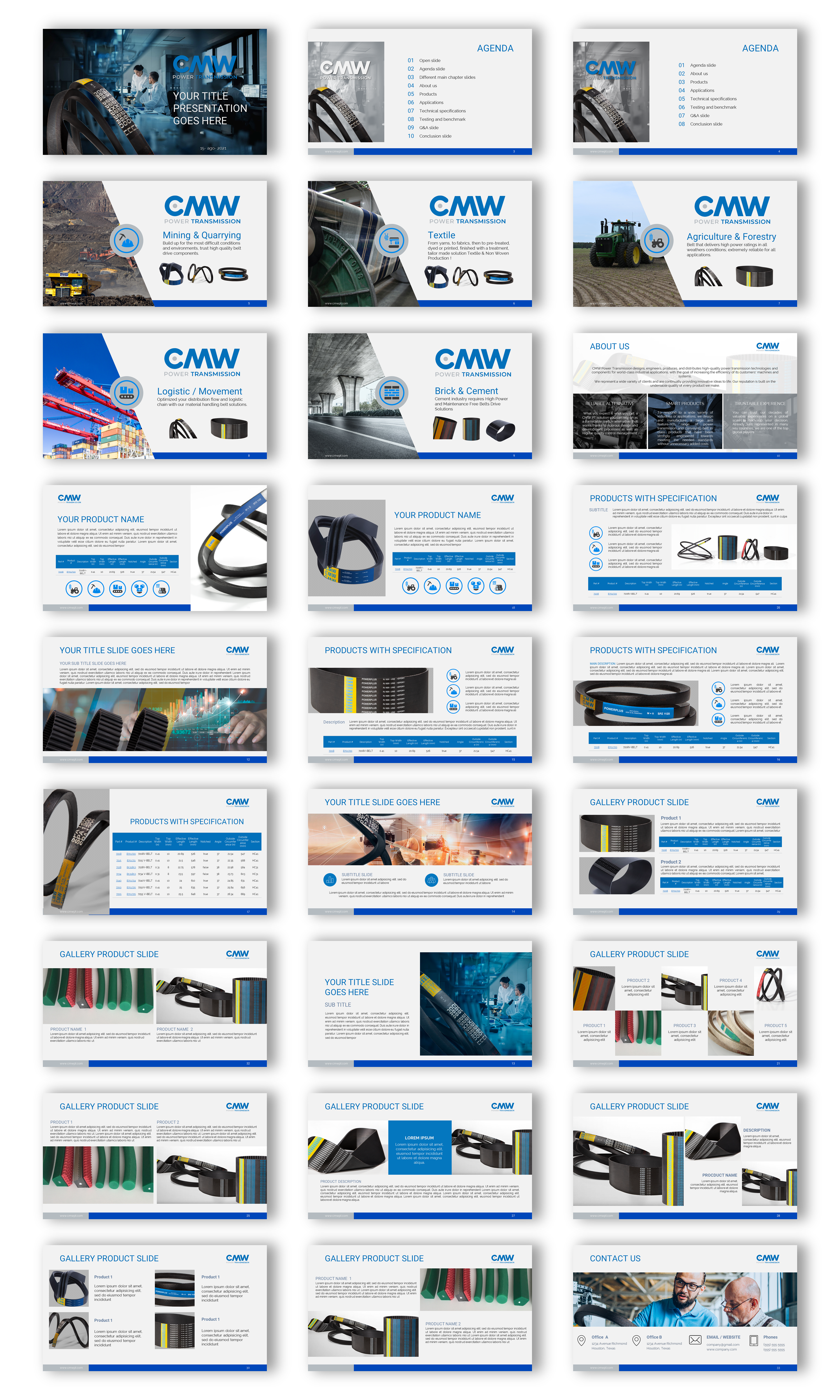 PowerPoint Design by joseborgesbarboza 2 for GROUPE Thomas Vidal | Design #27099947