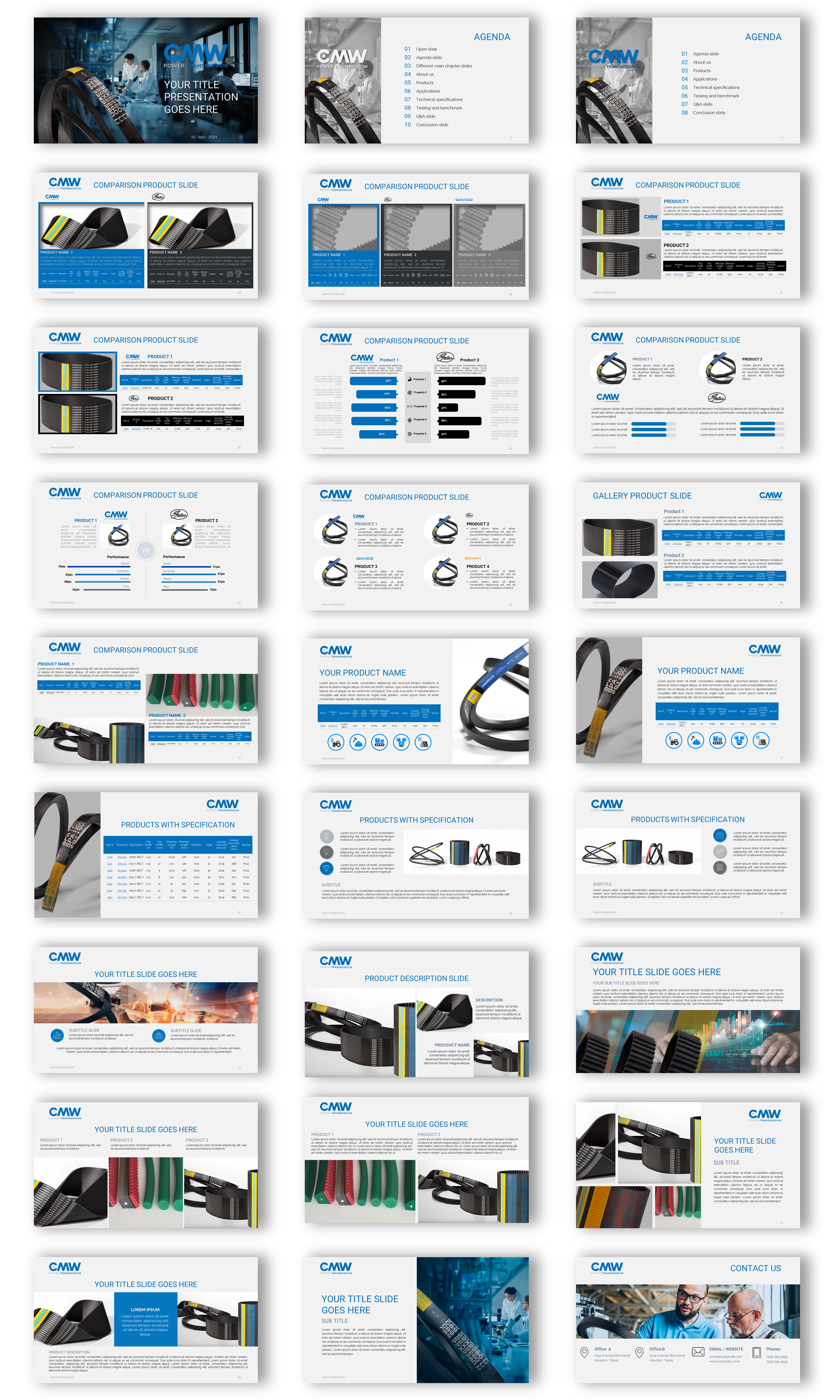 PowerPoint Design by joseborgesbarboza 2 for GROUPE Thomas Vidal | Design #27158023