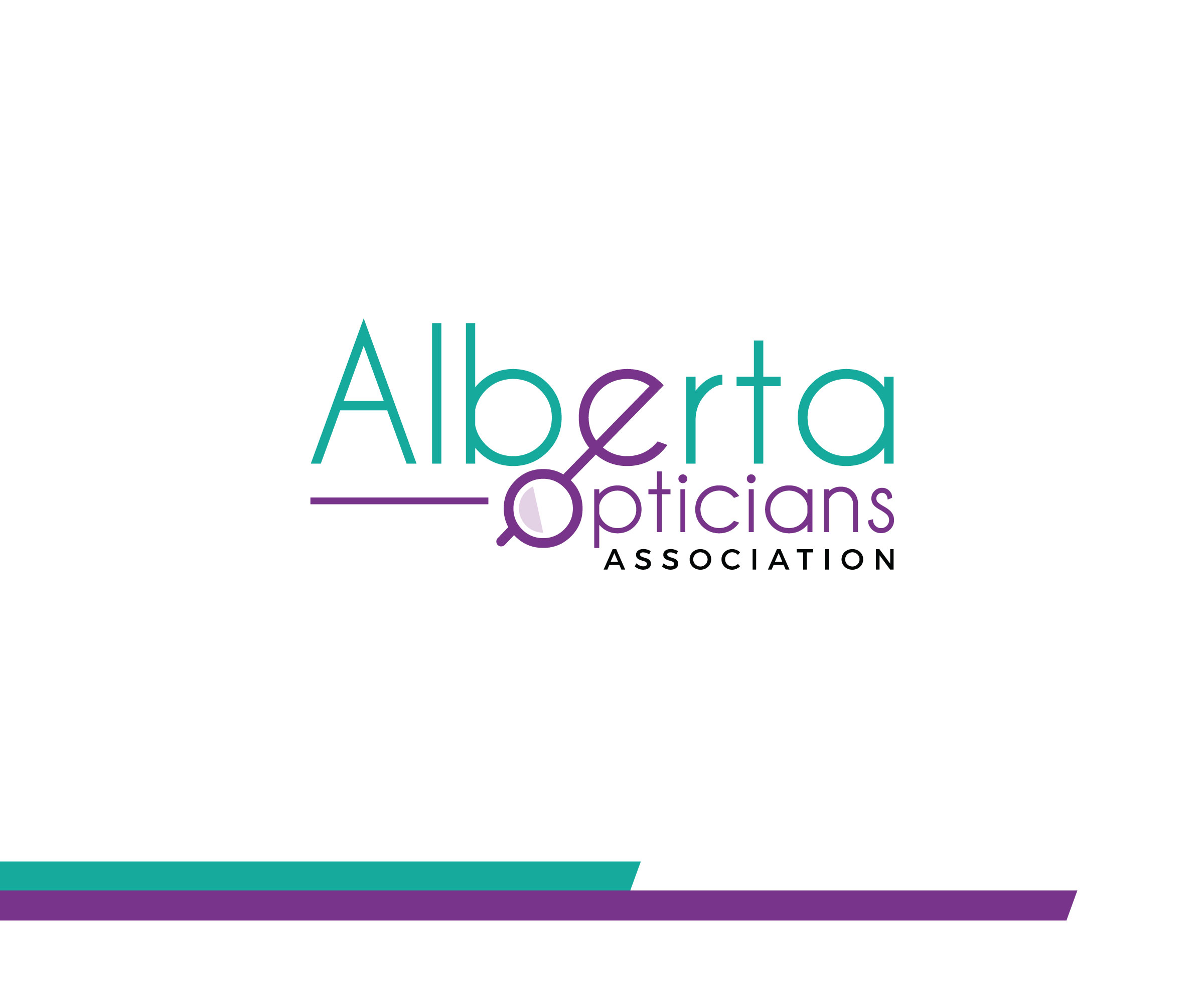 Logo Design by Fat Bat Man for Alberta Opticians Association  | Design #27090985