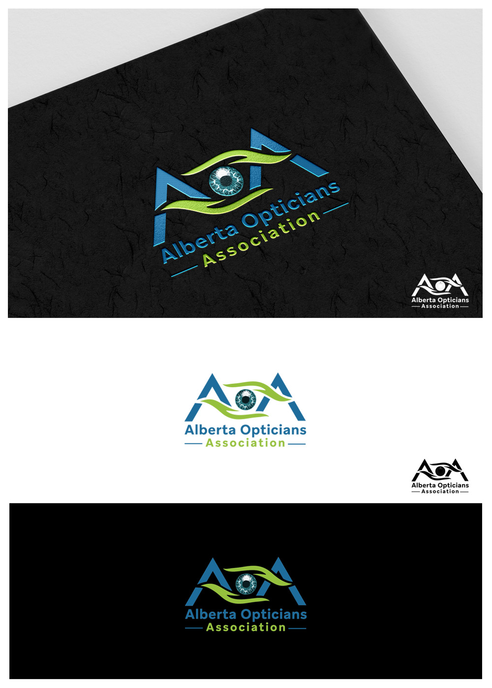 Logo Design by goranvisnjic82 for Alberta Opticians Association  | Design #27113347
