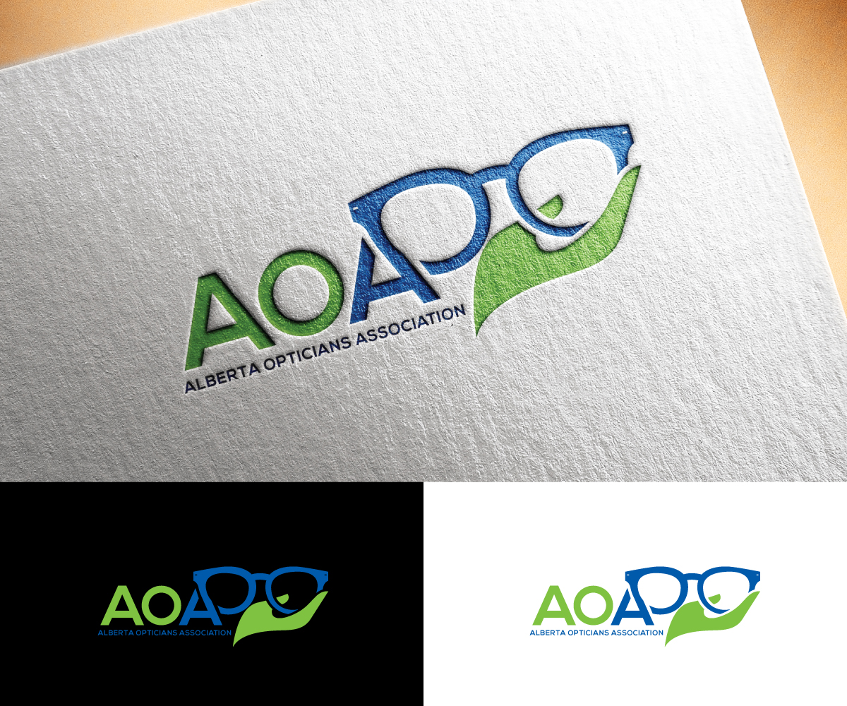 Logo Design by step forward 2 for Alberta Opticians Association  | Design #27081246