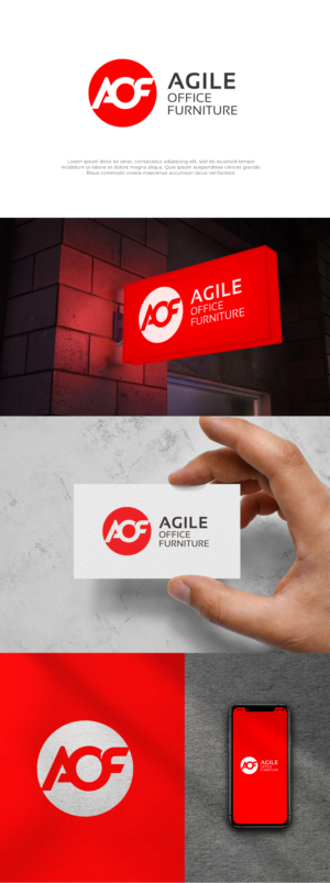 Agile Office Furniture | Logo Design by creative.visuals