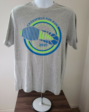 Crossfield Fun Run 2021 t-shirt design | T-Shirt-Design von O_O NIZAL O_O