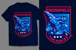 Crossfield Fun Run 2021 t-shirt design | T-Shirt-Design von SAI DESIGNS