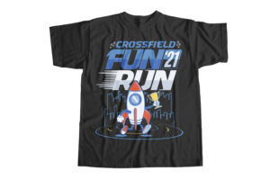 Crossfield Fun Run 2021 t-shirt design | T-shirt Design by Vallerie L.