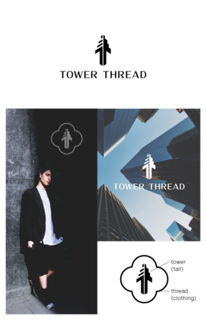 Tower Thread | Logo Design by DicéArt