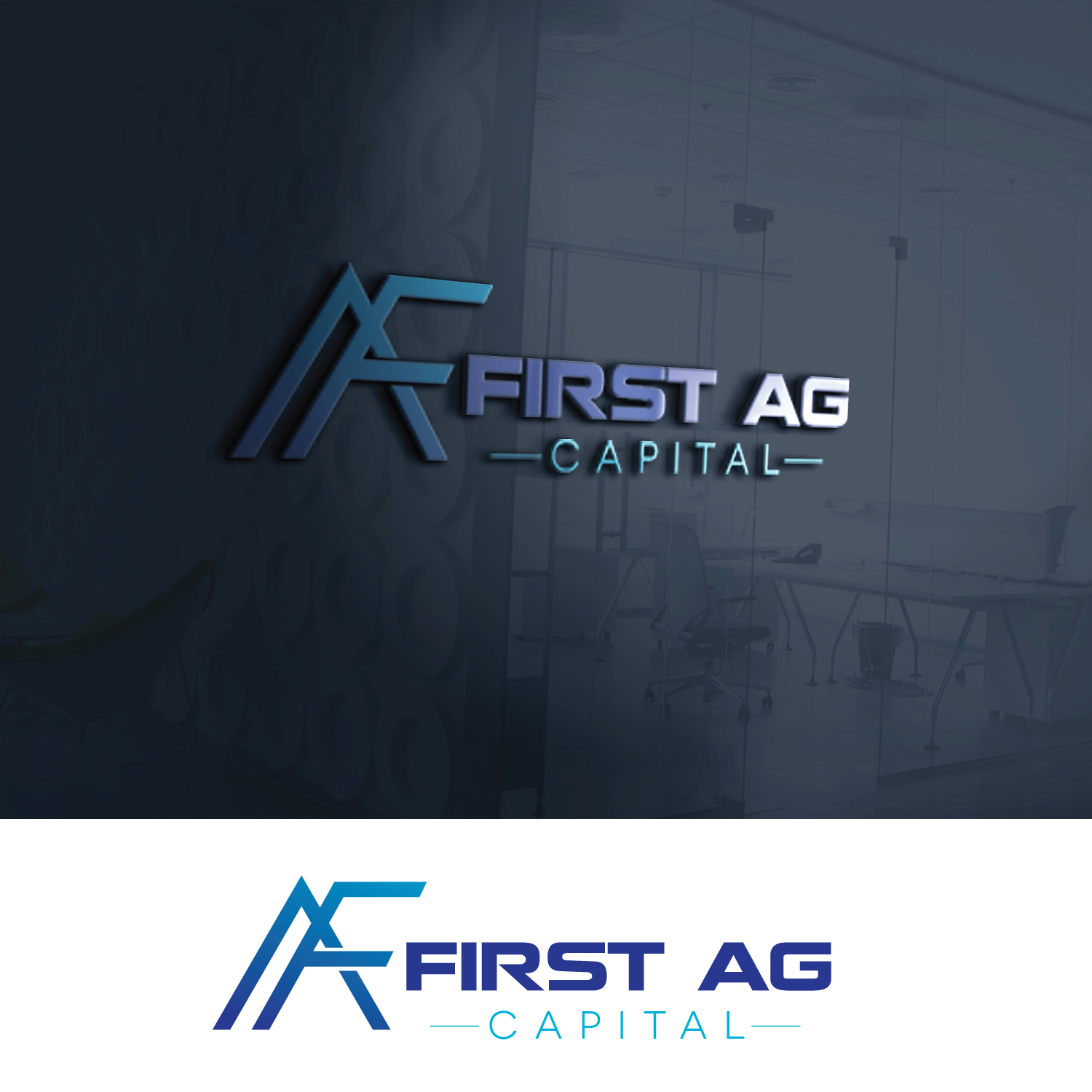 Logo Design by GODDREAMCREATION for FIRST AG CAPITAL | Design #27083337