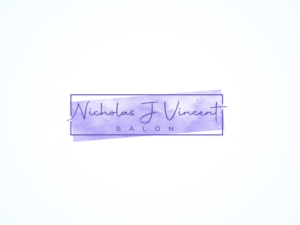 Nicholas J Vincent Salon | Logo Design by jaime.sp