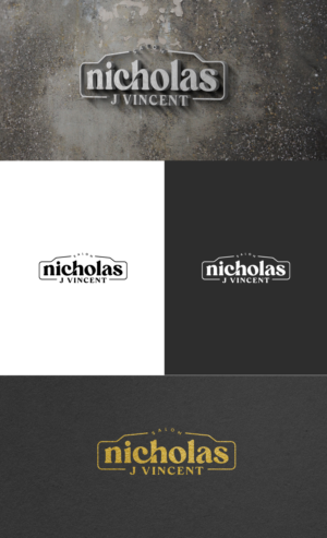 Nicholas J Vincent Salon | Logo-Design von GLDesigns