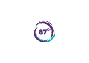 87° | Logo Design by Amduat Design