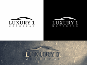 Luxury 1 Motorcar | Logo Design by beard.art