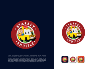 Starkey Shuttle | Logo Design by  Artman