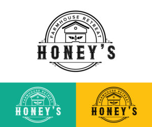 Logo Design by Ditty rajan for Honey's Harvest Farm | Design: #27119508