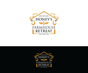 Honey's Farmhouse Retreat | Logo Design by Iris 3