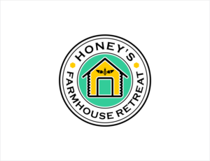 Honey's Farmhouse Retreat | Logo Design by BNdesigner