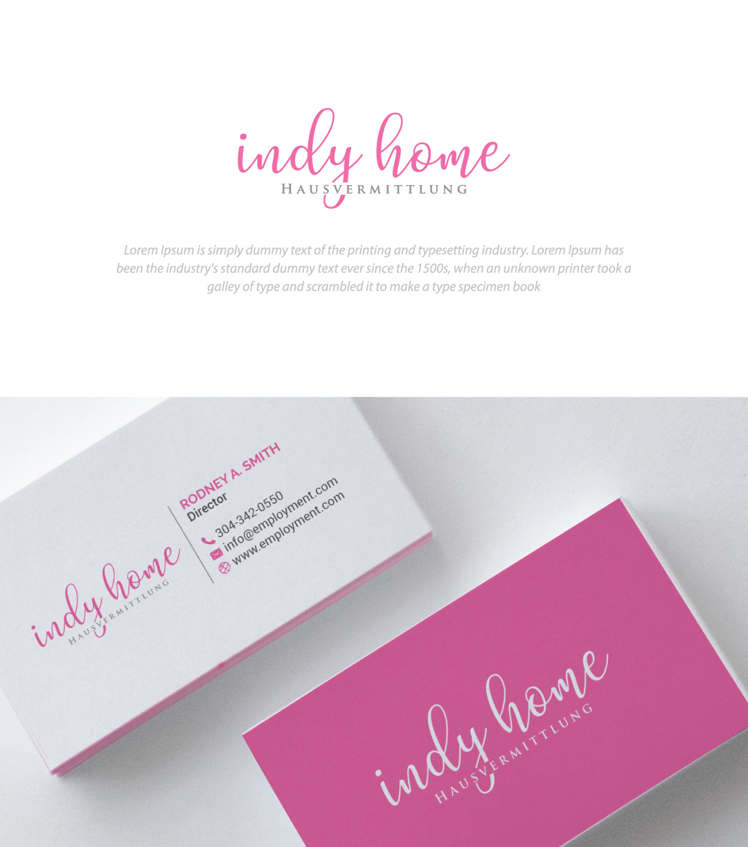 Logo Design by R.design for Indy Home | Design #27107641