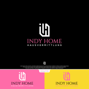Indy Home  - Hausvermittlung | Logo Design by siti MWDesign