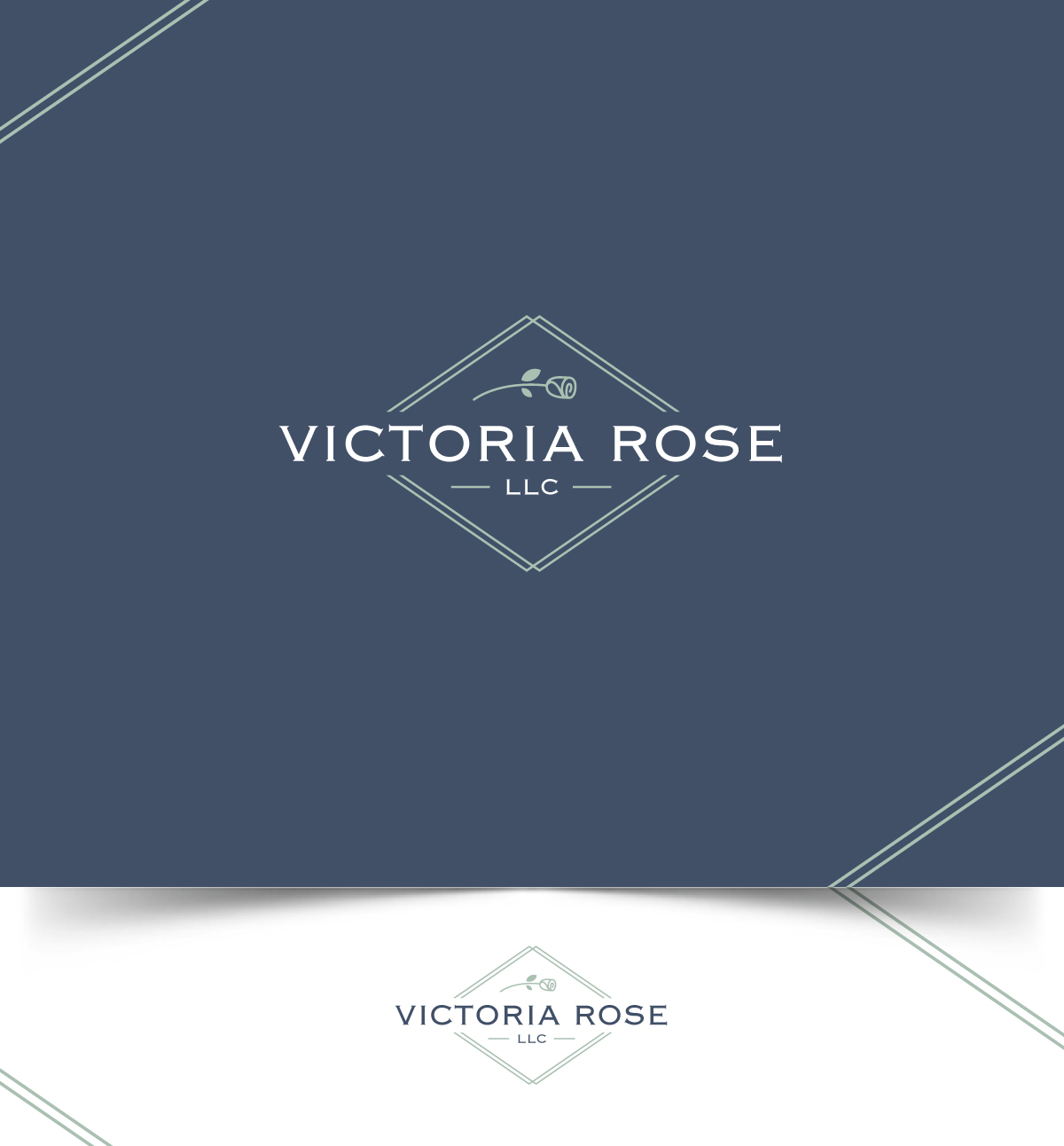 Diseño de Logo por ecorokerz para Victoria Rose LLC | Diseño #27090658