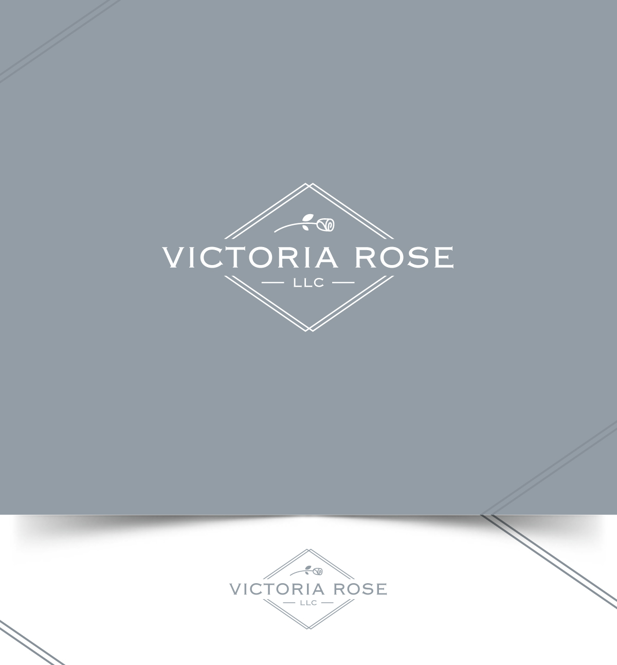 Logo Design by ecorokerz for Victoria Rose LLC | Design #27090659