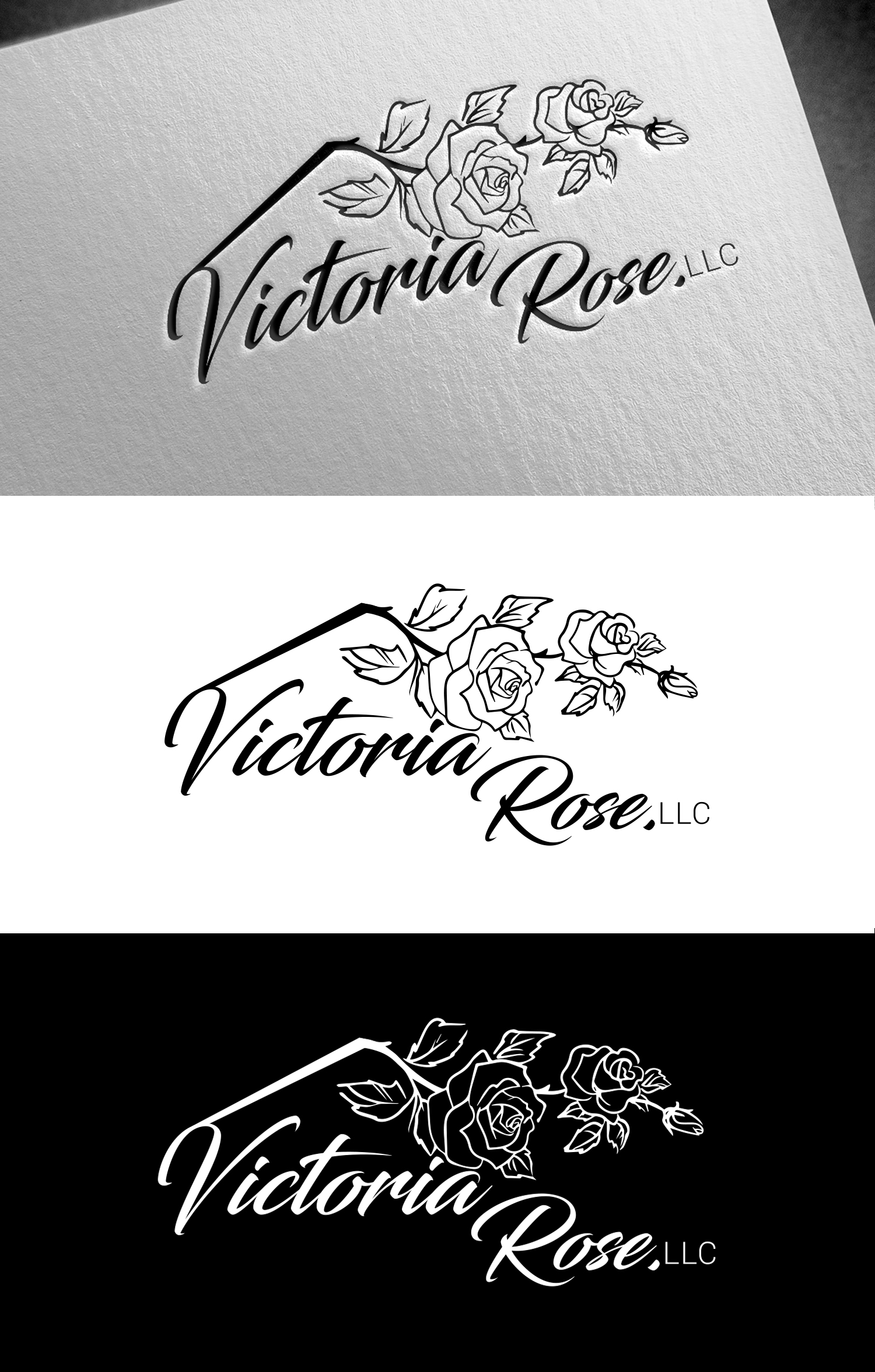 Logo Design by dipayannath2014 for Victoria Rose LLC | Design #27096368