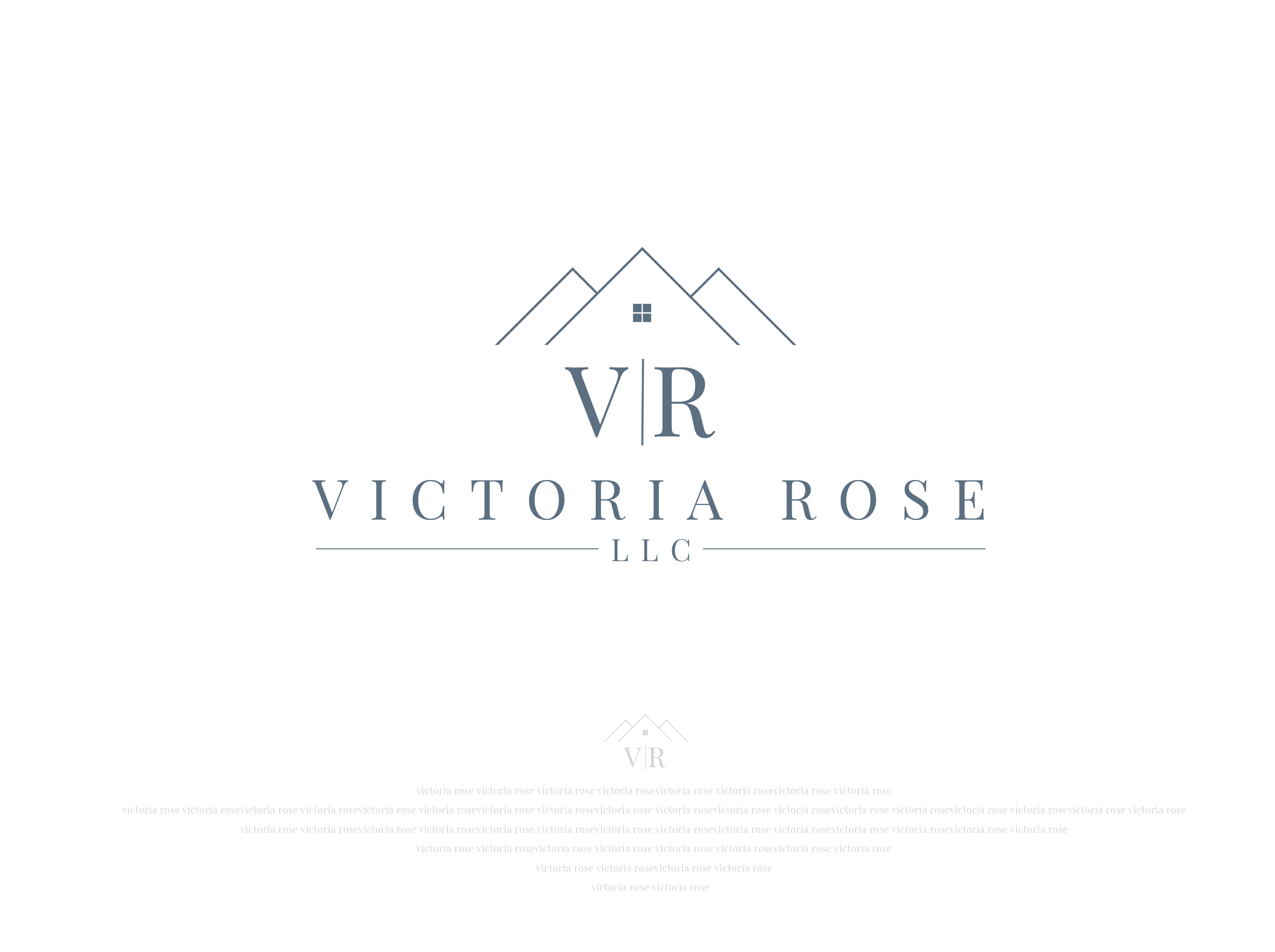 Logo Design by belfaqihrachid1 for Victoria Rose LLC | Design #27117378