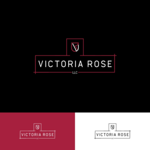 Logo Design by Basksh Designs for Victoria Rose LLC | Design: #27086903