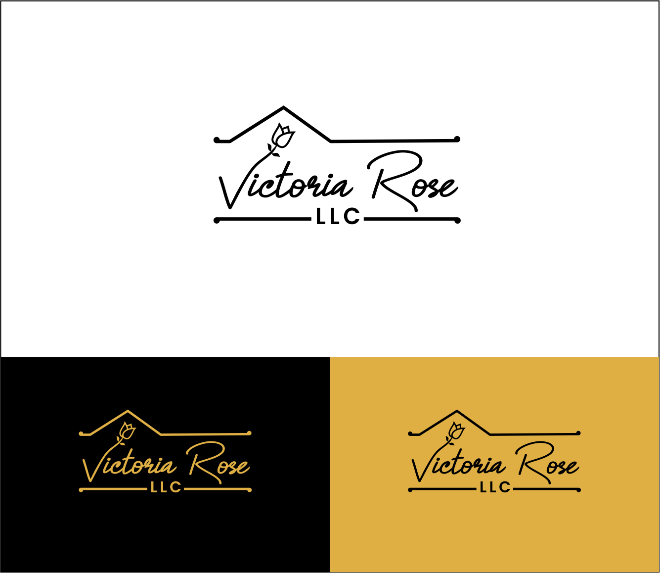Logo-Design von Udaya G für Victoria Rose LLC | Design #27096134
