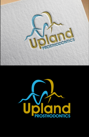 Upland Prosthodontics | Logo Design by blue eye