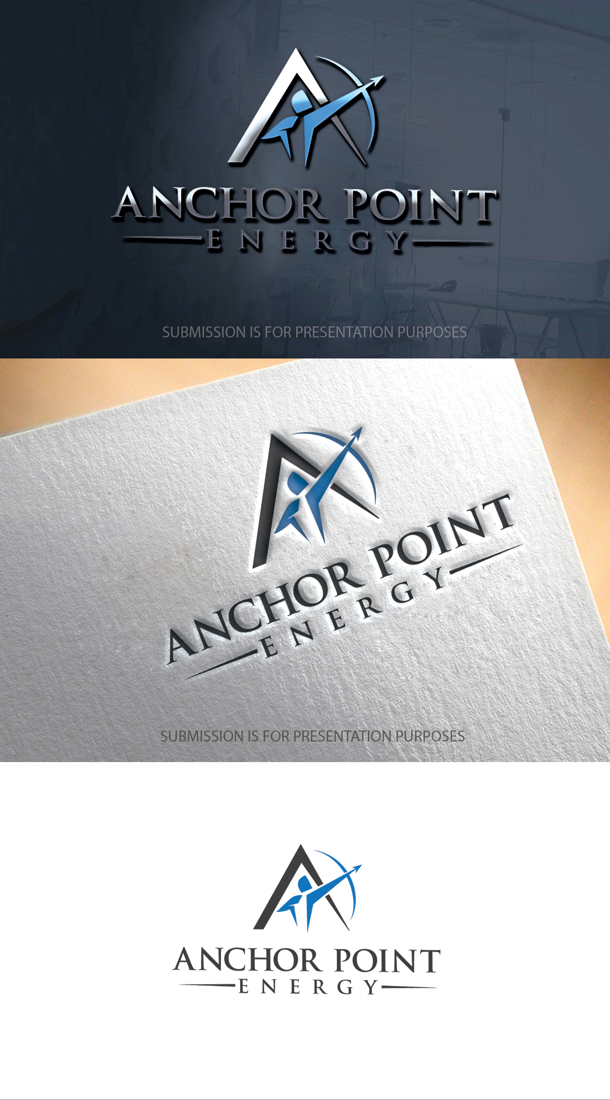 Logo Design by graphicevolution for Anchor Point Energy | Design #27168279