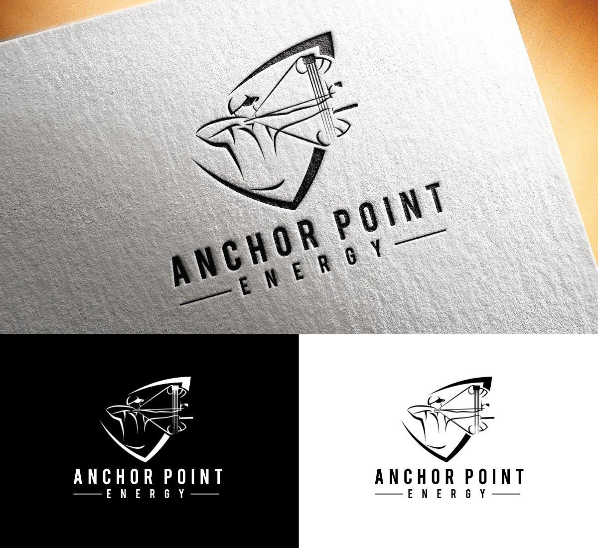 Logo Design by step forward 2 for Anchor Point Energy | Design #27123775