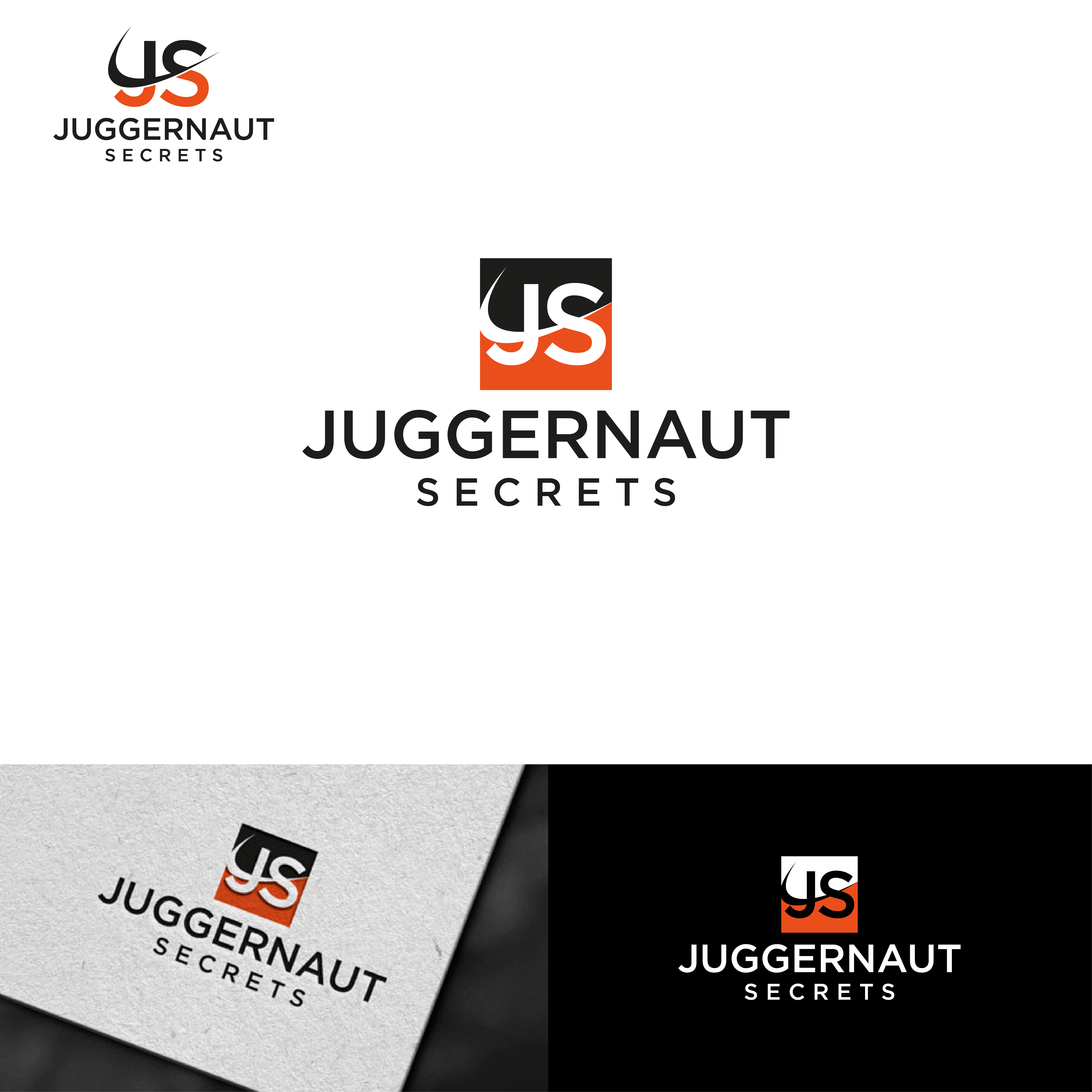Logo Design by CrewType for Juggernaut Secrets | Design #27086419