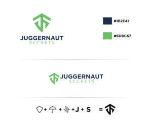 juggernaut secrets or JS | Logo Design by Rusmin Gustamin