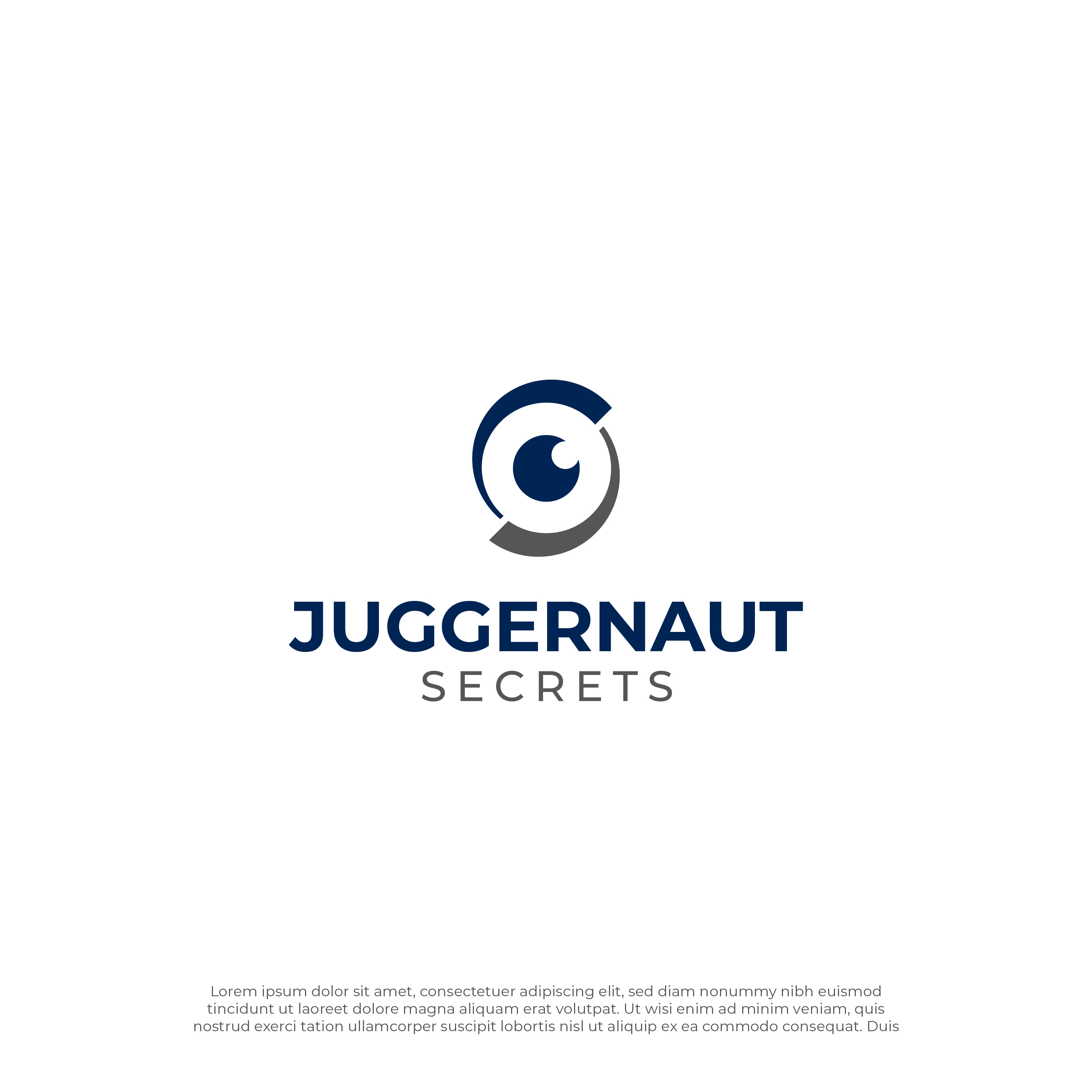 Diseño de Logo por Blvck para Juggernaut Secrets | Diseño #27088951