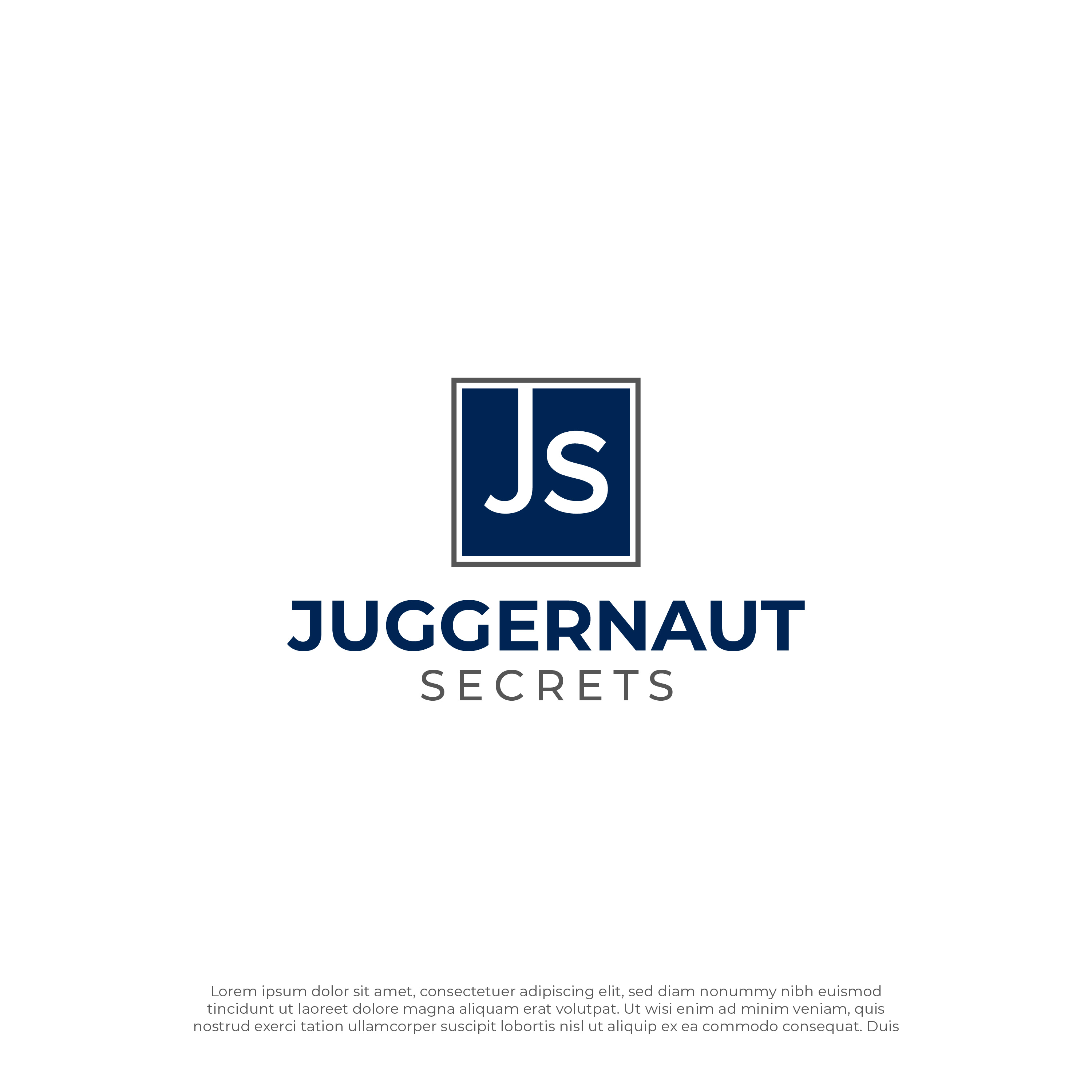 Design de Logo par Blvck pour Juggernaut Secrets | Design #27088953