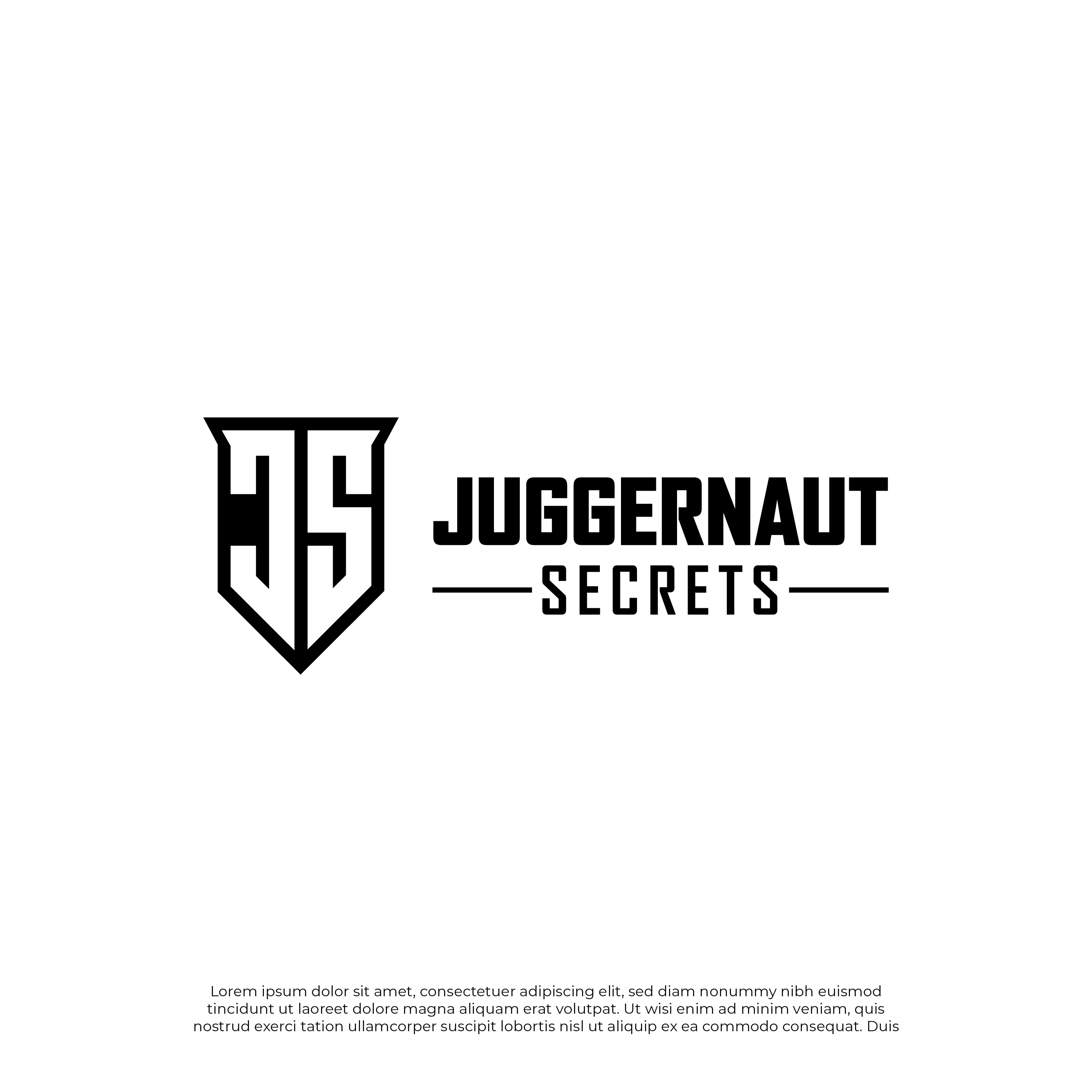 Logo Design by Blvck for Juggernaut Secrets | Design #27089920