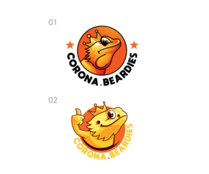 Logo Design by step forward 2 for Corona.Beardies | Design: #27090978