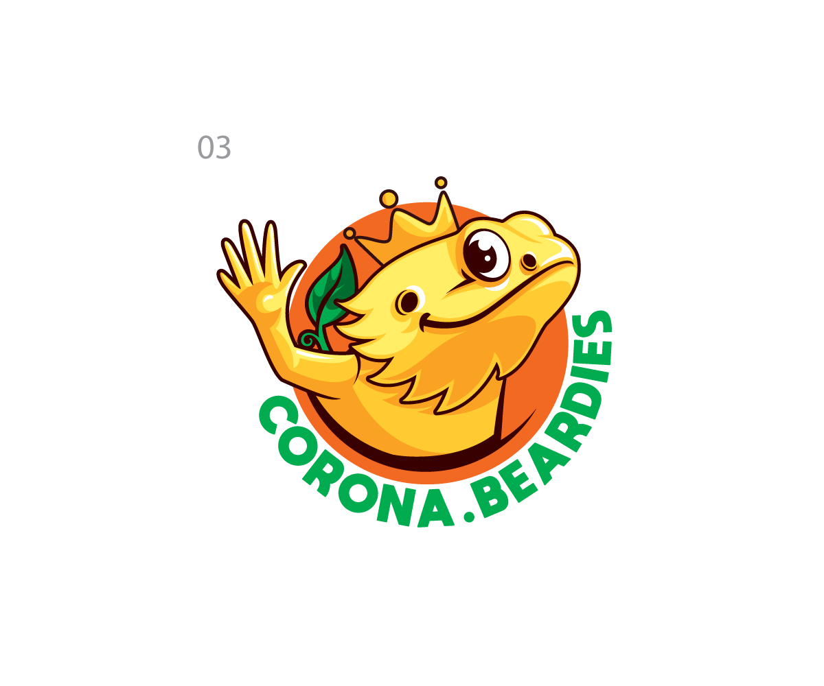 Logo Design by step forward 2 for Corona.Beardies | Design #27093718