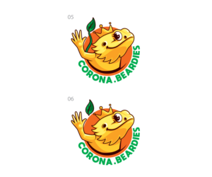 Logo Design by step forward 2 for Corona.Beardies | Design: #27095129