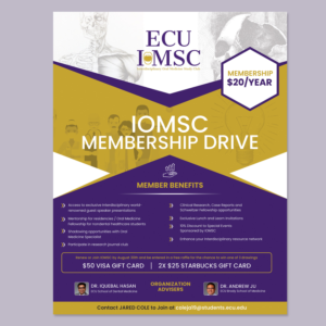 IOMSC Membership Flyer | Diseño de Flyer por Fat Bat Man
