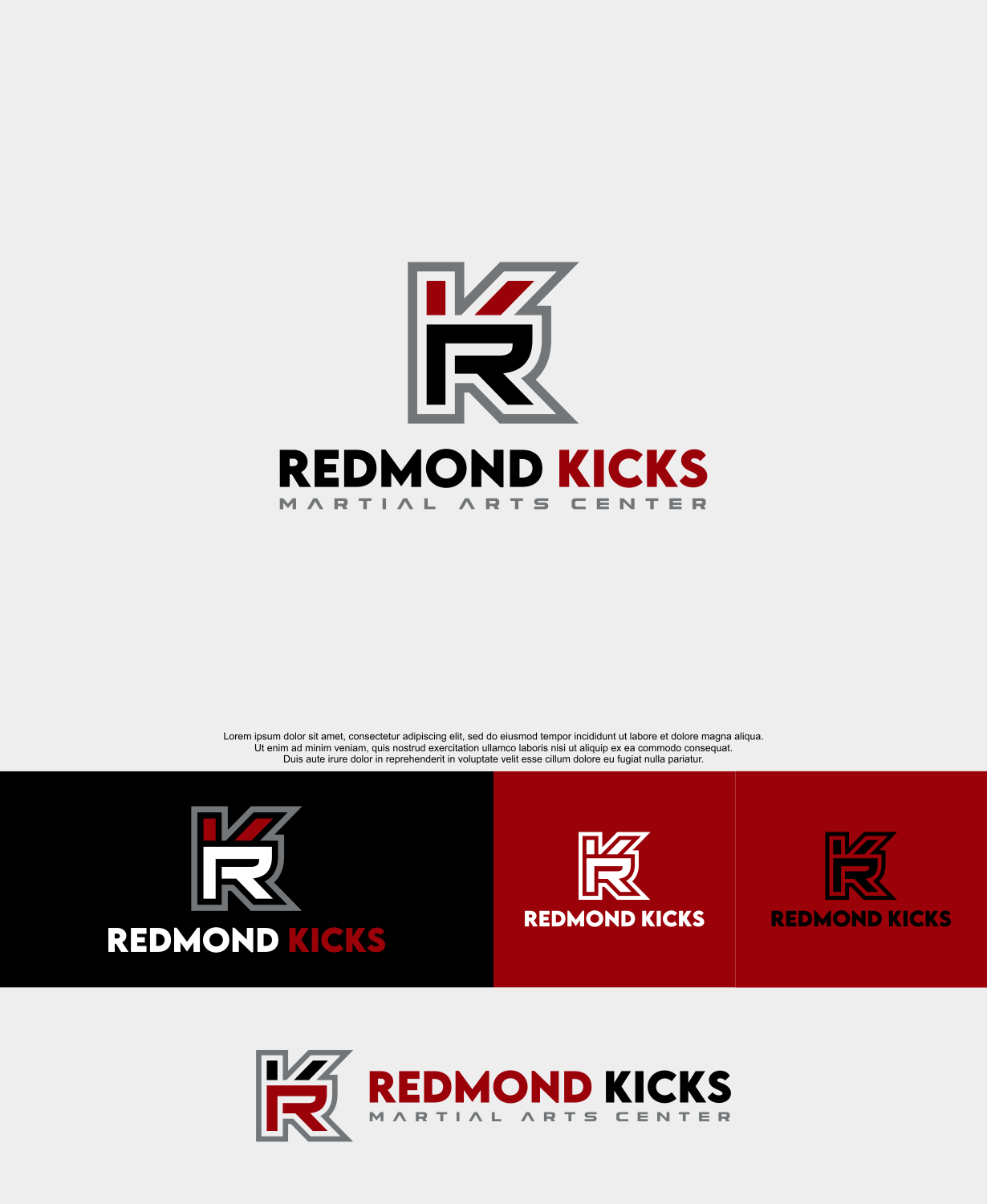 Logo Design by siti MWDesign for Redmond Kicks | Design #27111702
