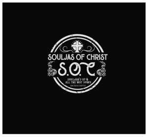 S.O.C  souljas of CHRIST/ SOULJAH'D UP & ALL THE WAY DOWN san diego chapter | Logo-Design von angelonyamu