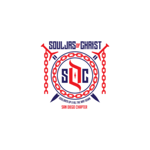 S.O.C  souljas of CHRIST/ SOULJAH'D UP & ALL THE WAY DOWN san diego chapter | Logo-Design von Graphic Bricks