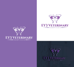 Diseño de Logo por RRR Design para EY3 Veterinary Services | Diseño: #27109156