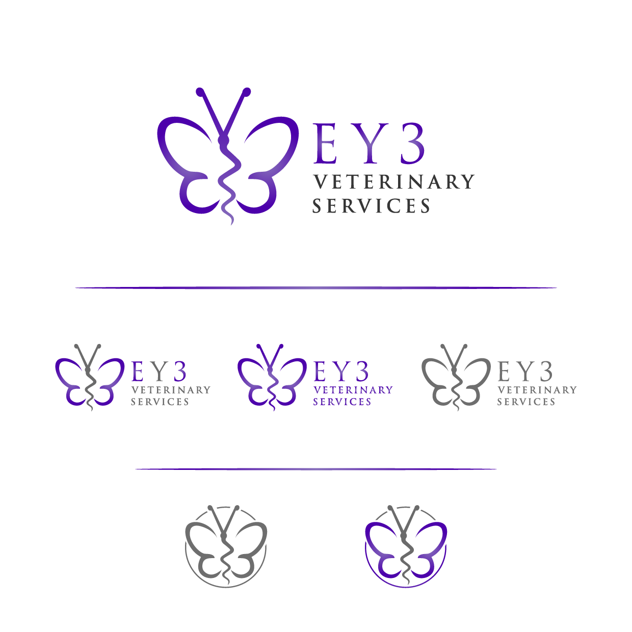 Logo-Design von ashantha für EY3 Veterinary Services | Design #27122774