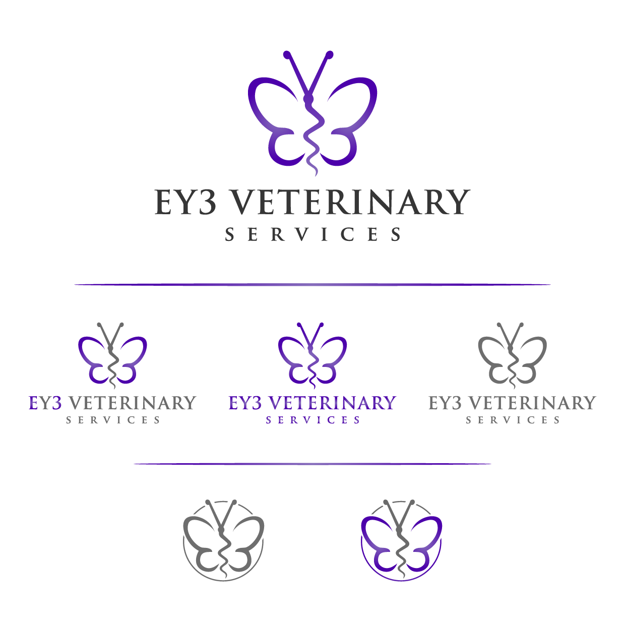 Logo-Design von ashantha für EY3 Veterinary Services | Design #27128597
