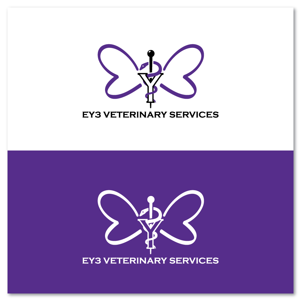Diseño de Logo por Sujit Banerjee para EY3 Veterinary Services | Diseño #27088200