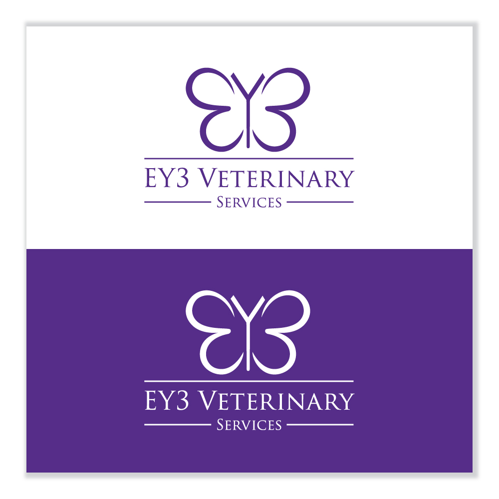 Logo-Design von Sujit Banerjee für EY3 Veterinary Services | Design #27106380